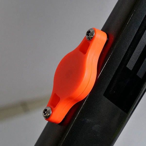 För AirTag Bike Mount Bike GPS Locator Tracker Smart Cover,orange