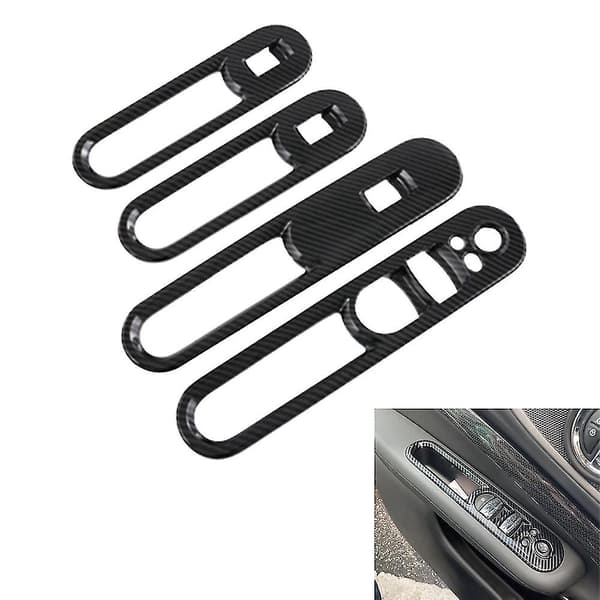Fönsterkontrollpaneldekaler List för Mini Cooper F54 F60