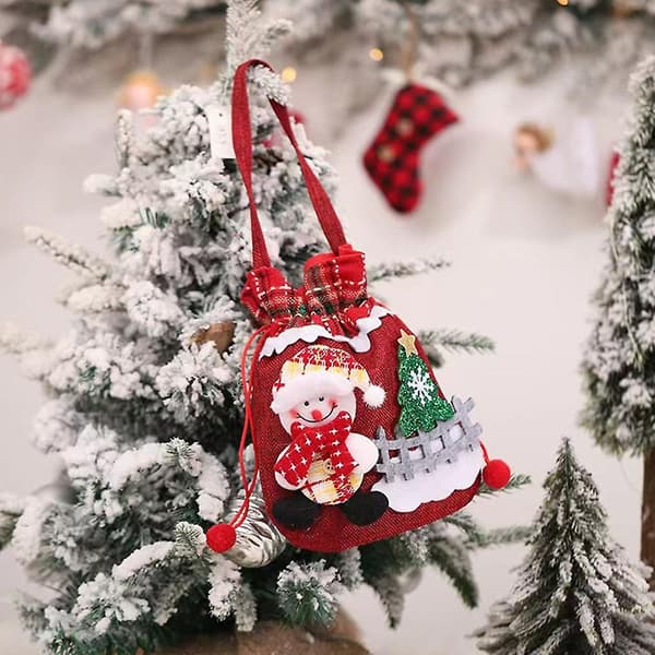 Julegavepose til dukke Søt julebordgave Bursdagsgave Nyttårsgave
