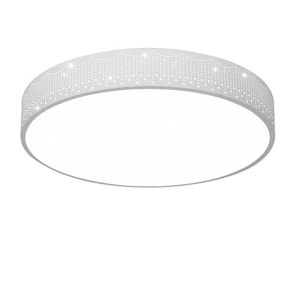 Rund stjerne loftslampe velegnet til soveværelse og stue