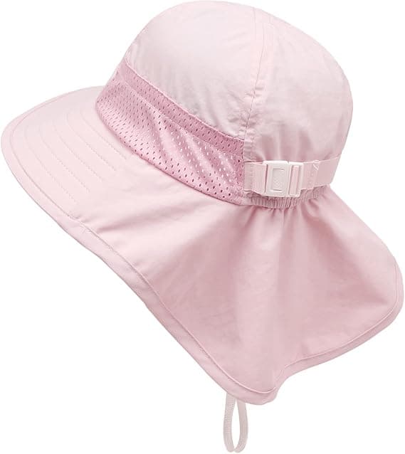 Solhatt for småbarn, jenter og gutter, sommer, UPF 50+ beskyttelse, caps