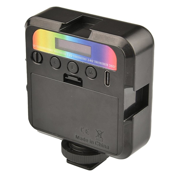 Professionell fotograferingsbelysningsutrustning 64rgb Videoljus Led Fill Light