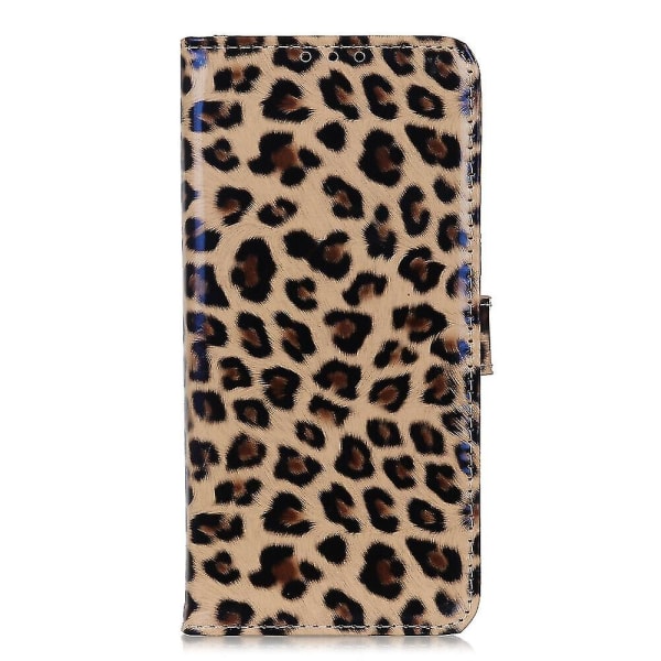 Case För Samsung Galaxy A22 4g Plånbok Card Cover Flip Case Läder -leopard