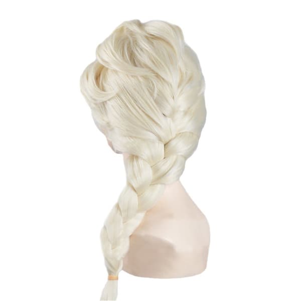 Anime Cosplay Peruk - Gyllene Elsa