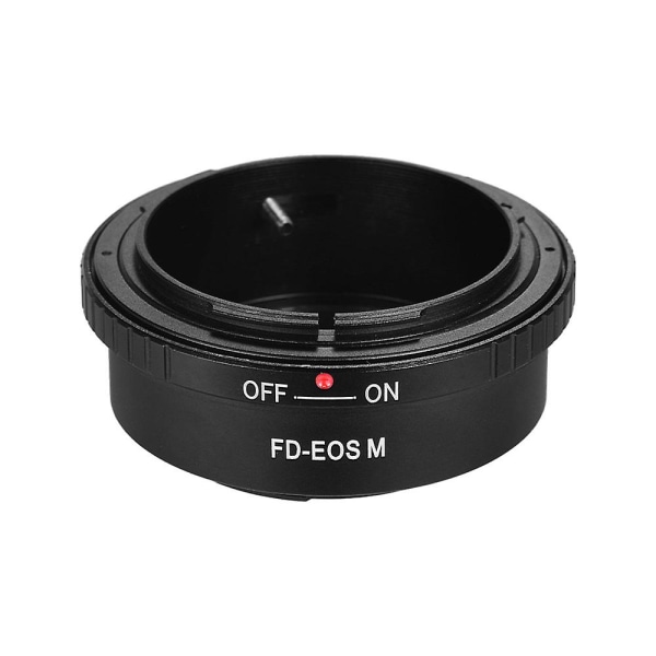 Fd-eos M Lens Mount Adapter Ring För Canon Fd Lens Till Canon Eos M Series kameror För Canon Eos M M2 M3 M5 M6 M10 M50 M100 Spegellös kamera