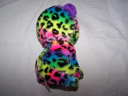 Storøyd Plussjeleke (Farget Leopard - Ca. 15CM), Gave til Barn