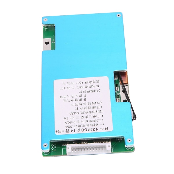 Bms 13s 48v Lithium Packs Charge Board Balanserad Equalizer Common Port Med Ntc Temperature Protecti