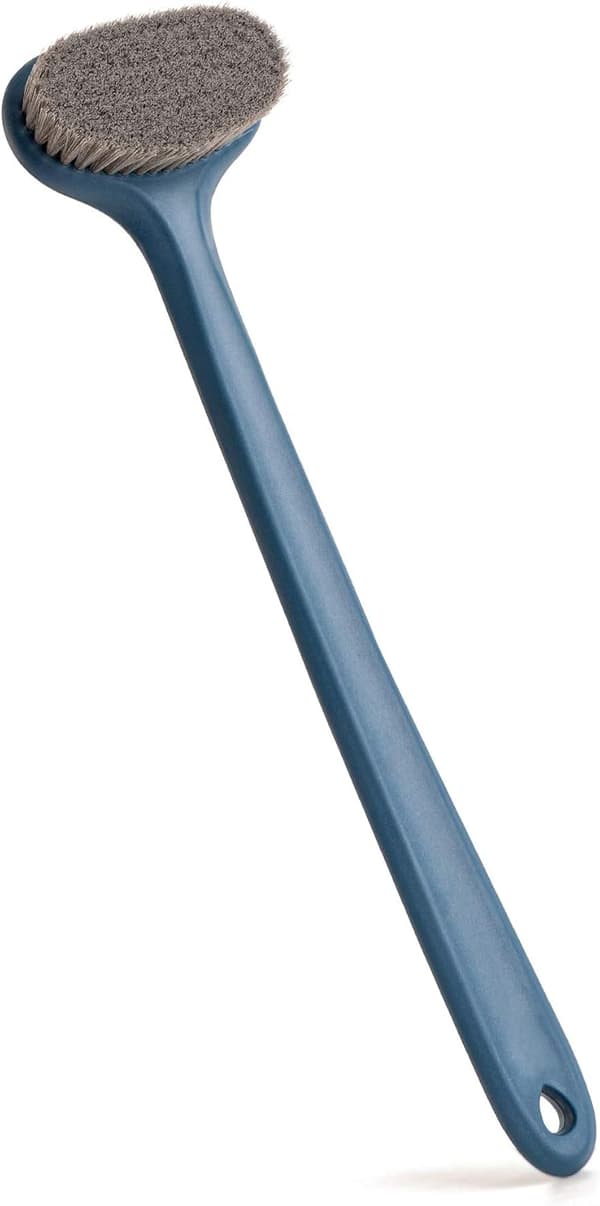 Långt handtag duschborste, duschborste, badborste, kroppsborste (b
