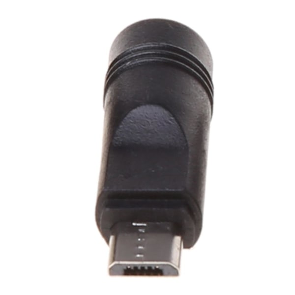 5 st 5,5x2,1mm honkontakt till mikro USB hankontakt DC- power