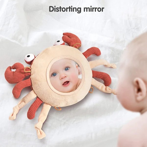 flyttbar spegel Baby leksak magetid spegel vagga avtagbar smaklös