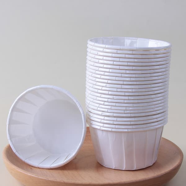 50st Muffins Desserthållare Cupcake Liner DIY Cake Cup White