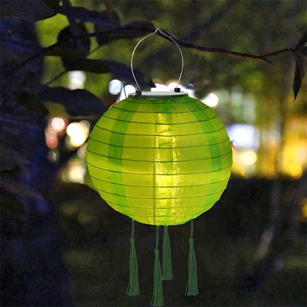 12 Tum Vattentäta Soldrivna Lyktor Lykta LED-Lampa Utomhus A8