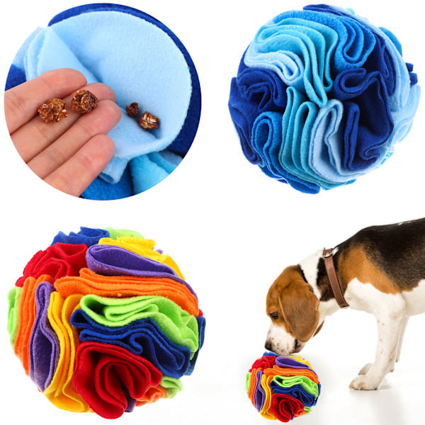 2-pack snusboll för hundar Multicolor