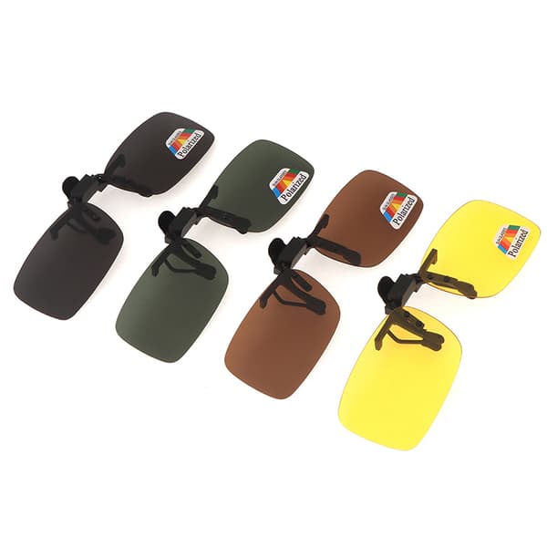 Förarglasögon Polariserade Solglasögon Clip On Interio 2(gray small)