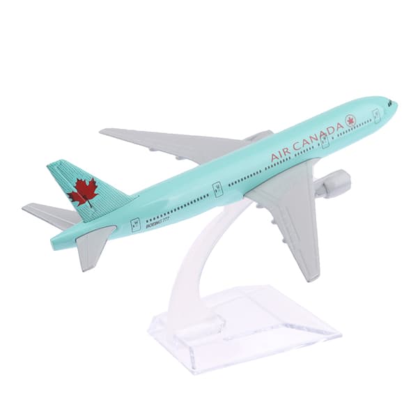 Boeing 777 Planmodell Legering Metallmodell Flygplan Souvenirmodell