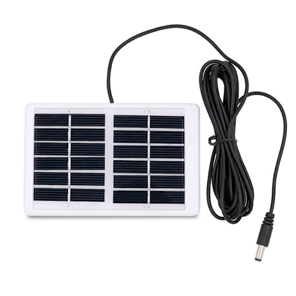 1W 6V solpanel 5521 DC-port polykristallin solcellsladdare 5V 1W