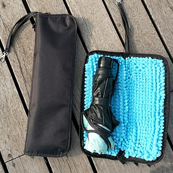 Paraplyförvaringsväska Vattenabsorberande paraplyväska Black