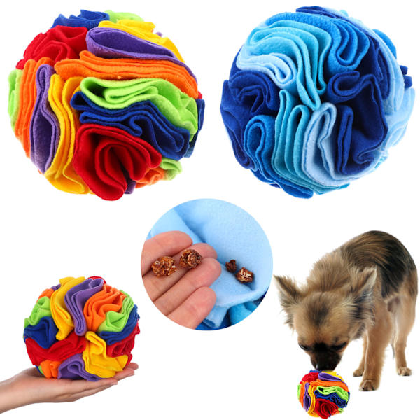 2-pack snusboll för hundar Multicolor