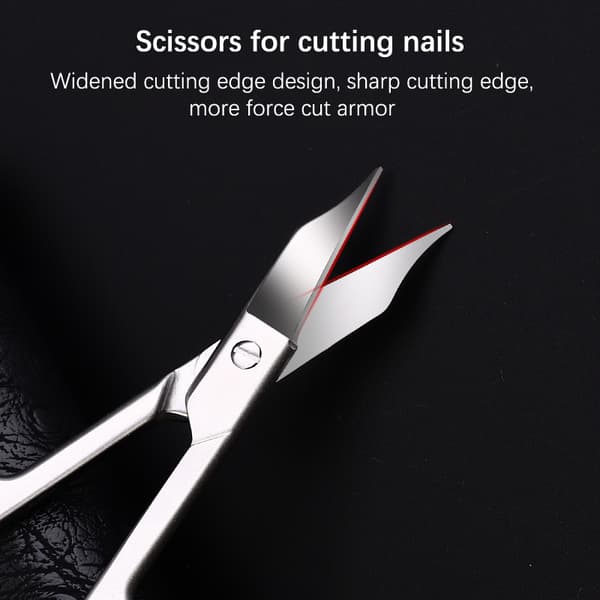 1st Nagelsax ter Clipper Manicure Curved Tip Pedikyr Tool