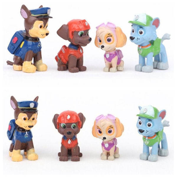 12 st Fashion Nickelodeon Paw Patrol Minifigurer leksak