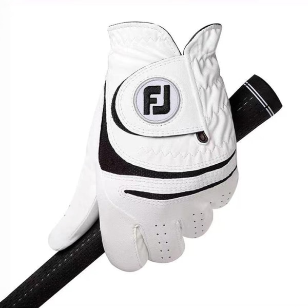 Golfhandskar Andas lammskinn Halkfria Golfhandskar Single Black Left size-22