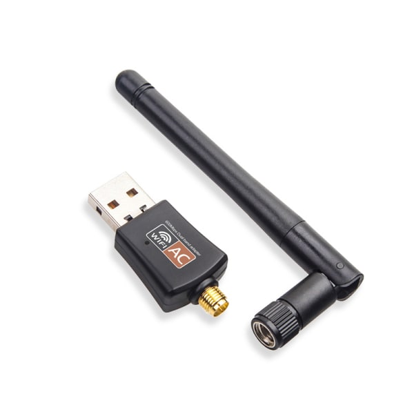 Dual Band 600Mbps USB Wifi-adapter 2,4GHz 5GHz WiF
