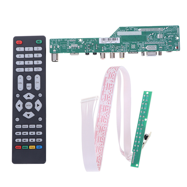 Universal LCD TV Controller Driver Board analog TV moderkort A2