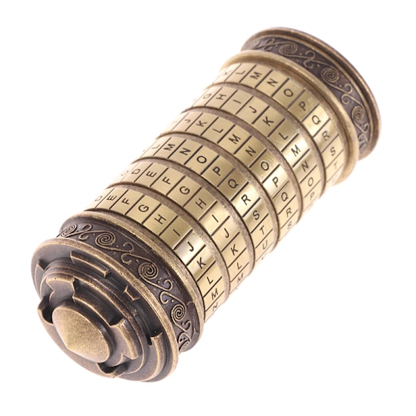 Da Vinci Code Leksaker Metall Cryptex Lås Presenter JUL present
