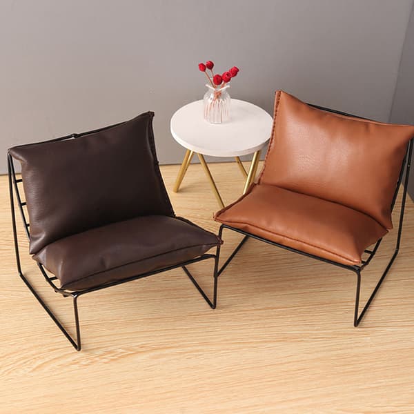 Dockhus Soffa Stol Rygg Stol Möbler Vardagsrumsinredning Light brown