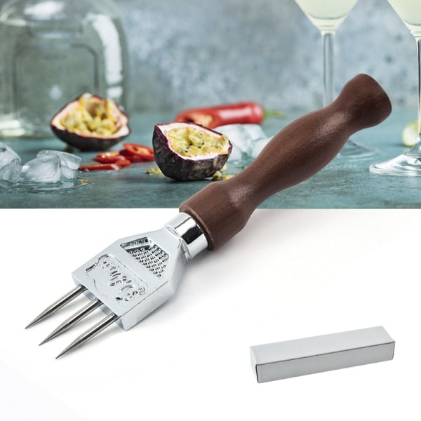 Ice Pick Robust isflismaskin med handtag i massivt trä
