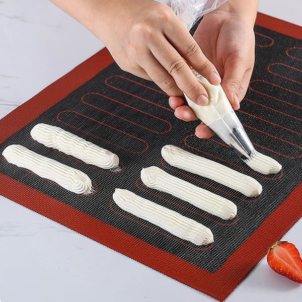 Dubbelsidig utskrift Bakmatta Bakning Perforerad Liner