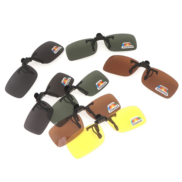 Förarglasögon Polariserade Solglasögon Clip On Interio 2(gray small)