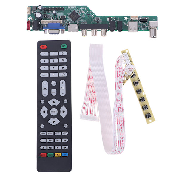 Universal LCD TV Controller Driver Board analog TV moderkort A2