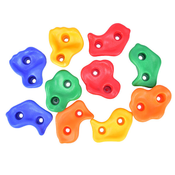 10x Kids Climbing Stones Rocks Outdoor Climbing Point Wall Hol