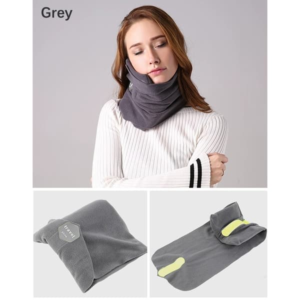 Mjuk stödnackkudde VC Shape nackskyddskuddar Gray