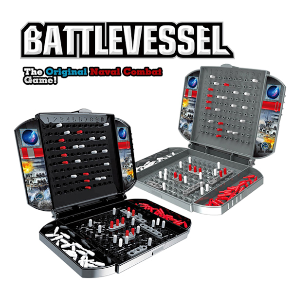 Battleship Det klassiska sjöstridsstrategiska brädspelet