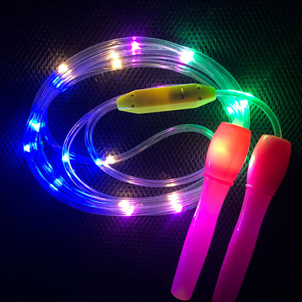 Light Up Led Hopprep Barn Barn Hoppa Träning Fitness Random Color