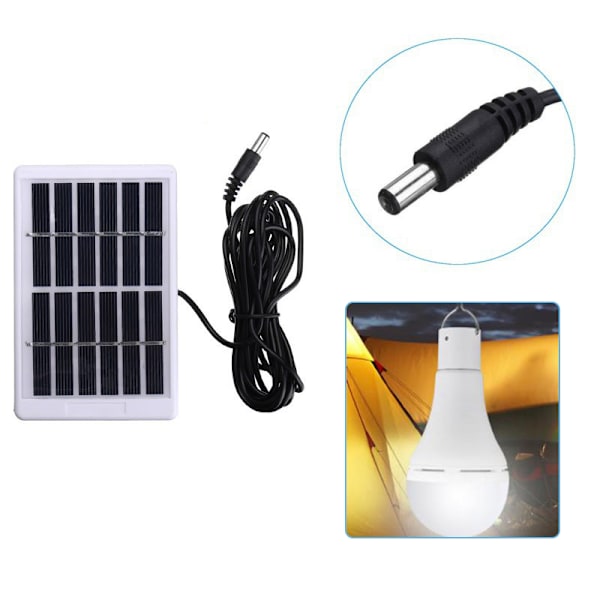 1W 6V solpanel 5521 DC-port polykristallin solcellsladdare 5V 1W