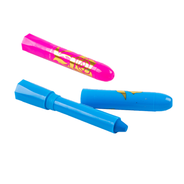 6st/ set Halloween Ansiktsmålning Uv Neon Kroppsfärg Crayon Pen