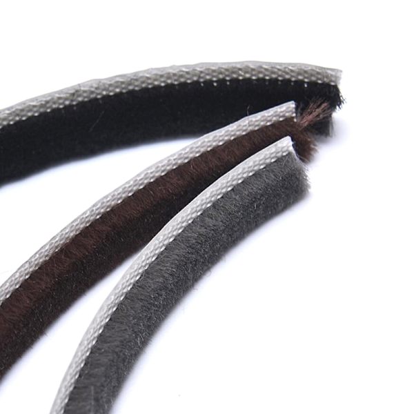 5M Dörr Fönsterram Borsttätning Väderremsa Lug Draft varm Gray 9*5mm