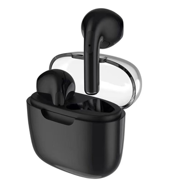 TWS trådlösa hörlurar Bluetooth 5.0 in-ear stereo hörlurar Black