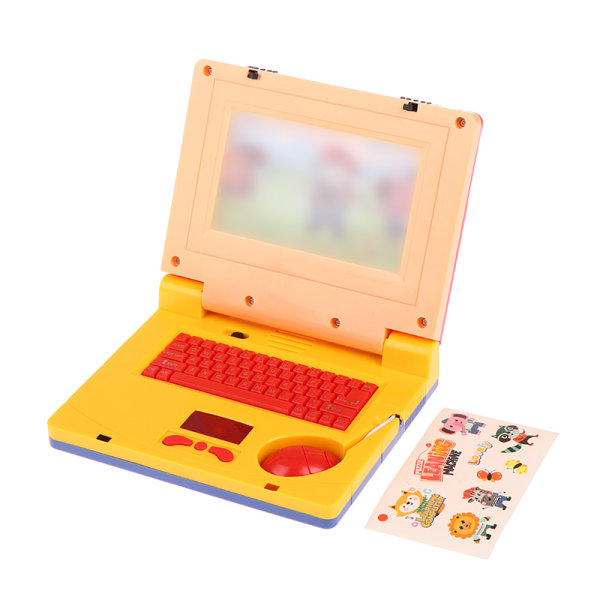 Barn som lär sig bärbar dator Pedagogisk LED-musik elektronisk leksak  Yellow be74 | Yellow | Fyndiq