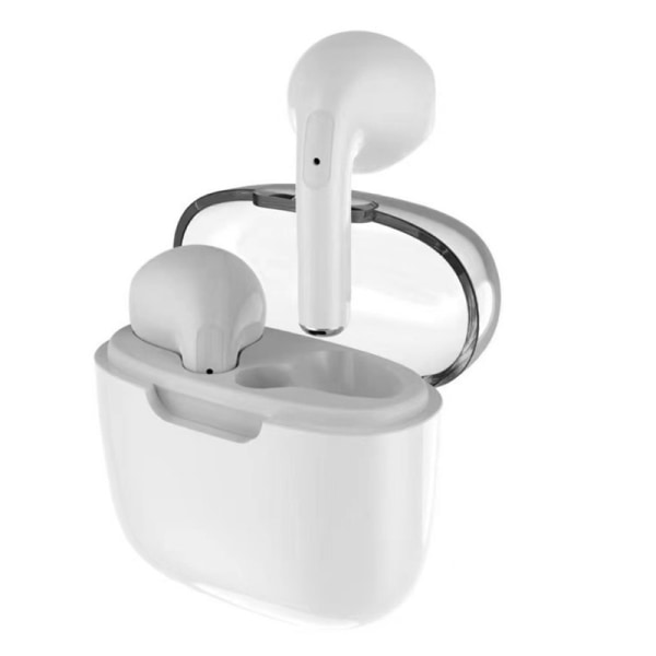 TWS trådlösa hörlurar Bluetooth 5.0 in-ear stereo hörlurar White