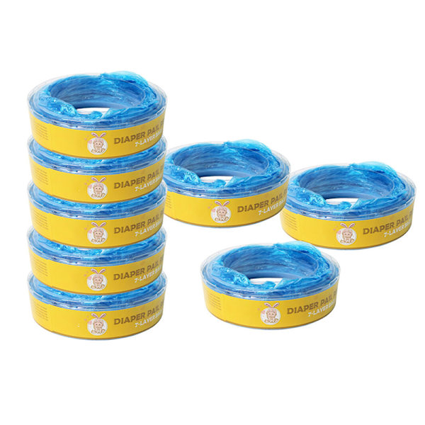 4ST Baby Refillpåsar Sopsäck Blöjvård