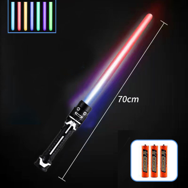 Sabre Infällbar Lightsaber Flash Stick Duell Toy A3 69*39*60cm