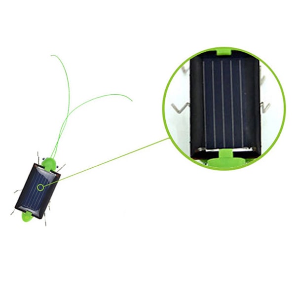 Solgräshoppa Powered Robot Toy Present solleksaker