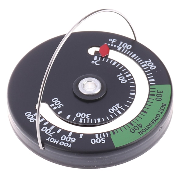Magnetisk öppen spis Kamin Termometer Temperaturövervakning