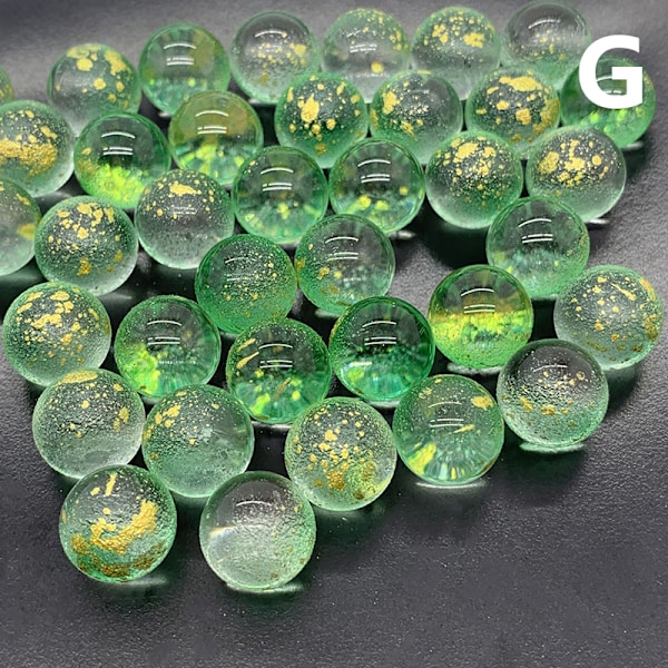 50st 12mm Glaskulor Kulor Berlocker Klar Pinball hine G