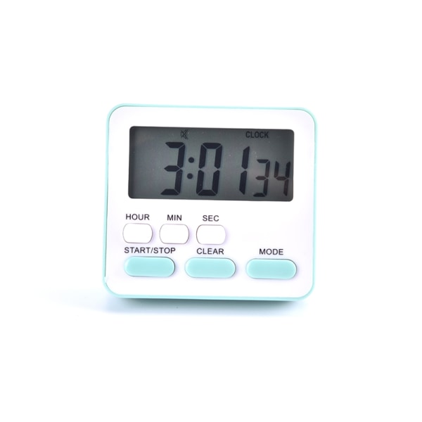 Digital Display Matlagning Väckarklocka Kökstimer Green