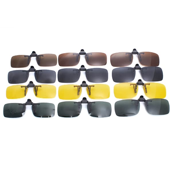 Förarglasögon Polariserade Solglasögon Clip On Interio 2(gray small)